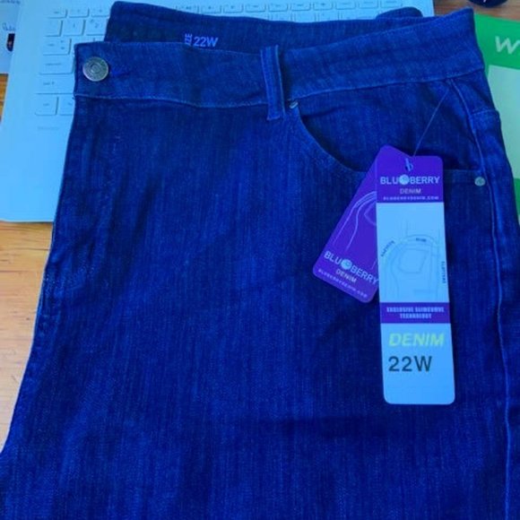 Blueberry Plus size 22W Jeans BNWT - Picture 1 of 11
